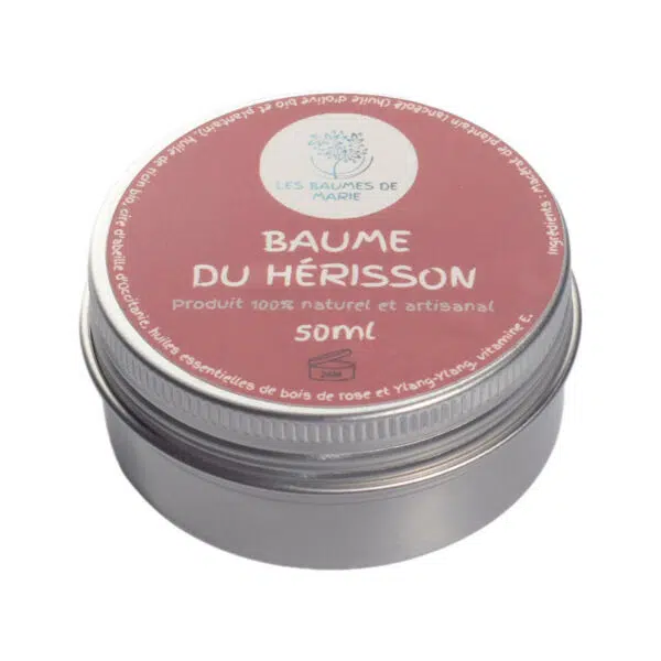 Baume du hérisson 50ml soin capillaire plantain
