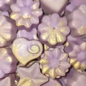 Fondant parfumé à la violette