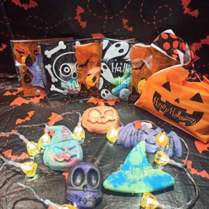 Coffret HALLOWEEN et fondants parfumés sains pour créer de belles ambiances surprenantes et douces dans votre maison !