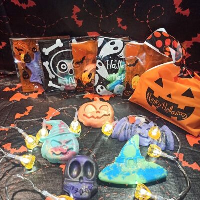 Coffret HALLOWEEN et fondants parfumés sains pour créer de belles ambiances surprenantes et douces dans votre maison !