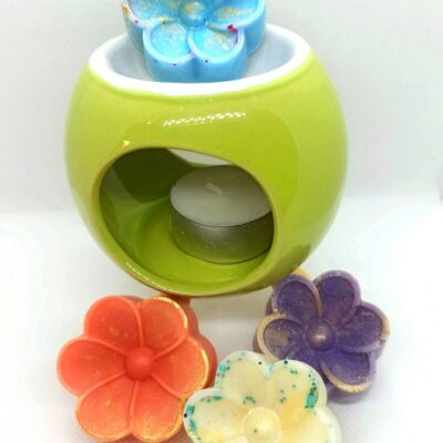 Gros Fondant parfumé en forme de fleur