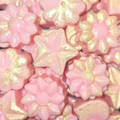 Galet de cire parfumé senteur Rose