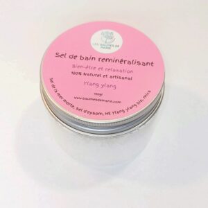 Pour un bain relaxant riche en minéraux grâce aux sels d'epsom et aux sels de la mer morte